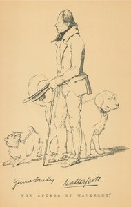 Sör Walter Scott by Daniel Maclise