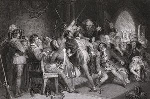 Glennaquoich Salonu - Sör Walter Scott (1771-1832) tarafından 