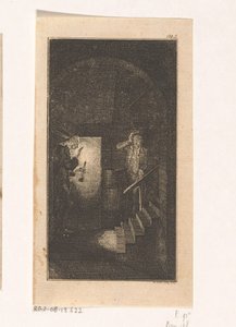 Sebaldus Nothanker mahzende by Daniel Nikolaus Chodowiecki