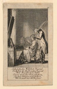 The Hair-Do, İllüstrasyon "Königl: Grosbrit [anian] şecere takvimi, J.G. Berenberg tarafından 1780 yılı Lauenberg için" by Daniel Nikolaus Chodowiecki