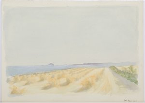 Kutsal Ada, 1894 (kağıt üzerinde kalem ve tuvalet) by Daniel Oliver