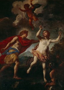 Apollo ve Daphne (tuval üzerine yağlıboya)