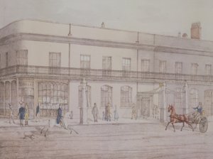 Toplantı Odaları ve Williams Kütüphanesi, Cheltenham, 1821