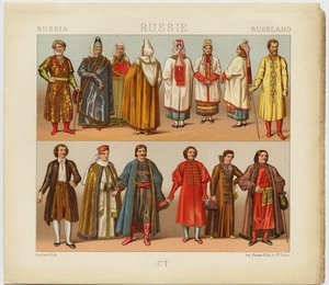 Rus Elbisesi, 1880