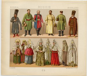 Rus Elbisesi, 1880