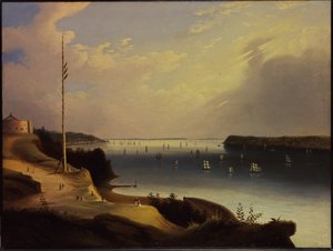 New York Limanı, 1835 dolayları by Daniel Wadsworth