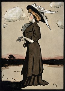 Fransız komedyen ve şarkıcı Marcelle Lender by Daniel de Loscques