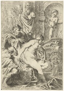 Susanna ve Yaşlılar by Daniel van den Dyck
