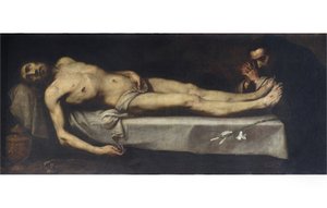 Ölü İsa ve Aziz Dominic de Guzman, 1623