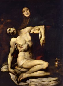 Daniele Crespi'nin La Pieta Tablosu (1598-1630), 17. yüzyıl Madrid, Prado Müzesi