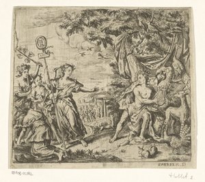 Orpheus ve Ciconia Maenadları by Daniël Herreyns (I)