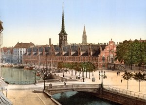 Eski Borsa, Kopenhag, 1890-1900