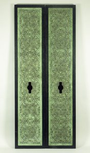 İki asansör paneli, 1894-1895 by Dankmar Adler