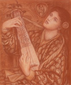Bir Noel Şarkısı, 1867 by Dante Gabriel Charles Rossetti