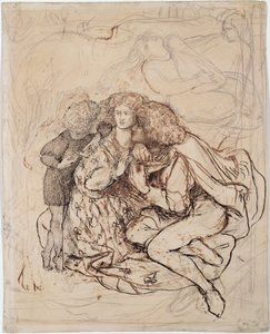 Kedi Beşiği by Dante Gabriel Charles Rossetti