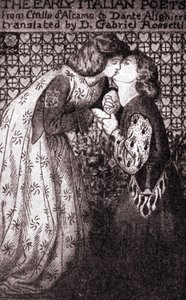 Dante Gabriel Rossetti-'Erken İtalyan Şairleri' by Dante Gabriel Charles Rossetti