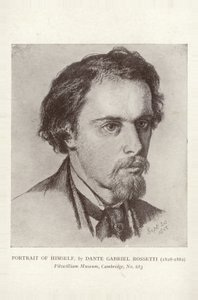 Dante Gabriel Rossetti, İngiliz ressam, illüstratör ve şair by Dante Gabriel Charles Rossetti