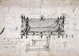 Kanepe için tasarım by Dante Gabriel Charles Rossetti