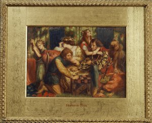 dün roza by Dante Gabriel Charles Rossetti