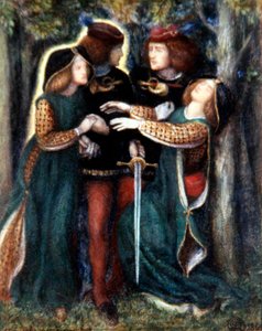 Kendileriyle Nasıl Tanıştılar by Dante Gabriel Charles Rossetti