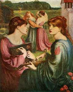 Bower Çayırı, 1850-1872, c1912 by Dante Gabriel Charles Rossetti