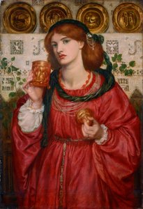 Sevgi Kupası, 1867 by Dante Gabriel Charles Rossetti
