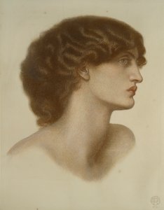 Karanlık İnci, 1871 by Dante Gabriel Rossetti