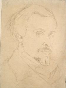 Otoportre, c1850-1870 by Dante Gabriel Rossetti