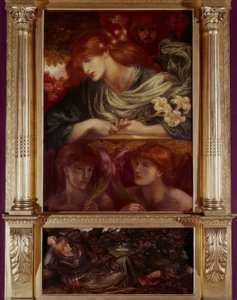 mübarek Damozel by Dante Gabriel Charles Rossetti