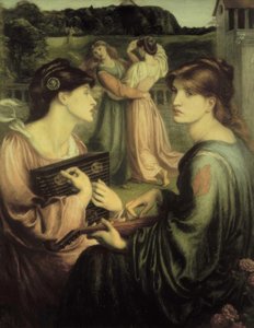 Bower Çayırı by Dante Gabriel Charles Rossetti