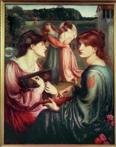 Bower Çayırı by Dante Gabriel Charles Rossetti