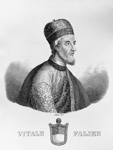 Antonio Nani (1803-1870) tarafından yapılan gravür, Vitale Falier