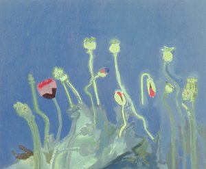 Poppyheads (tuval üzerine yağlıboya)