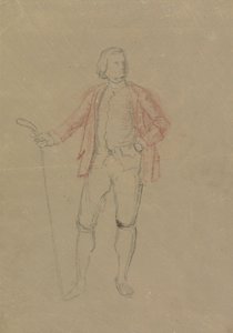 William Inglis'in Portresi için Çalışma by David Allan