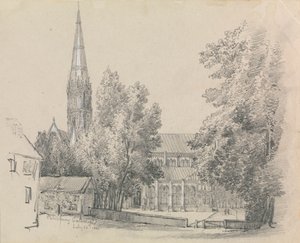 Salisbury Katedrali'nden Bir Görünüm