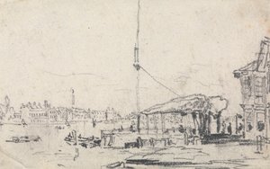 Scheldt'ten Bir Görünüm by David Cox