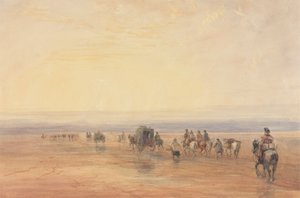 Lancaster Kumlarını Geçmek by David Cox