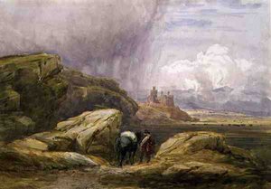 Harlech Kalesi by David Cox