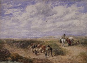 Sol Yolu Koru, 1854 by David Cox