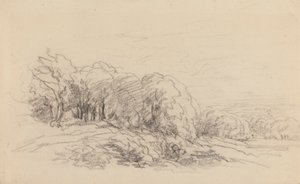 Ağaçlarla Manzara by David Cox