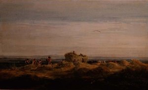 Hayfield by David Cox