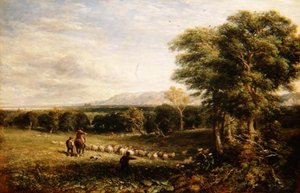 Clwyd Vadisi by David Cox