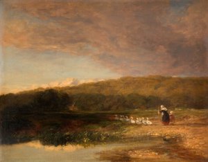 Akşam, 1851-1853. by David Cox the elder