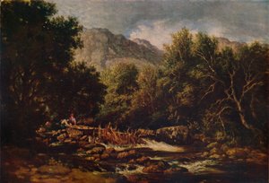 Deri Üzerine, c1844 by David Cox the elder