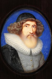 Inigo Jones, 68 yaşında (parşömen üzerine wc)