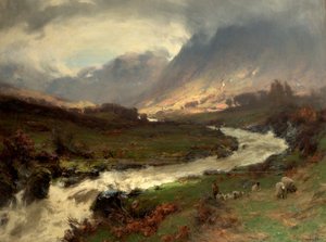 Fırtınada Bir Mola, Glen Lyon, Perthshire, İskoçya, 1891-92