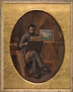 Stüdyosunda Bir Ressam. Sanatçının Kendisi (?)