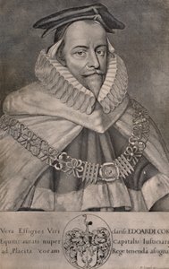 Sir Edward Coke, İngiliz avukat, yazar ve politikacı, c1666 1894