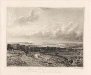 Hampstead Heath, Uzaktaki Harrow