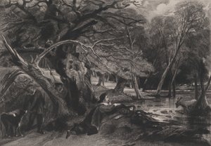 Jacques ve Yaralı Geyik Shakespeare, İstediğiniz Gibi, 2. Perde, 1. Sahne, 1830.